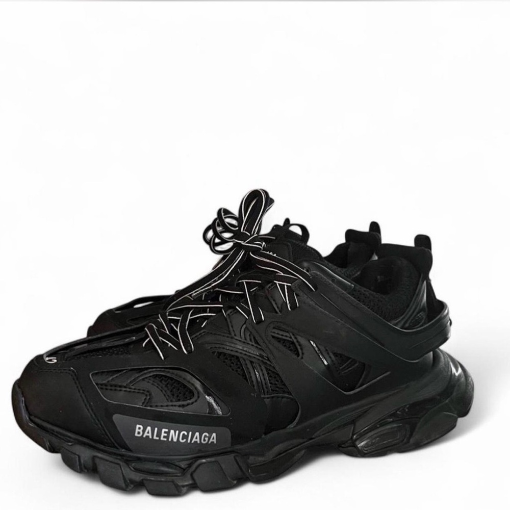 Balenciaga Men's Black Track Sneakers - Picture 3 of 5
